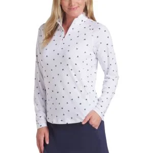 PUMA x Volition Womens YouV Star Quarter Zip Golf Pullover