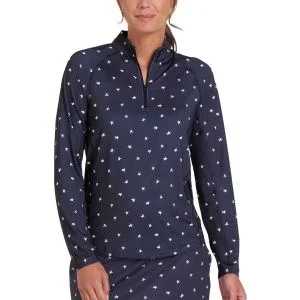 PUMA x Volition Womens YouV Star Quarter Zip Golf Pullover