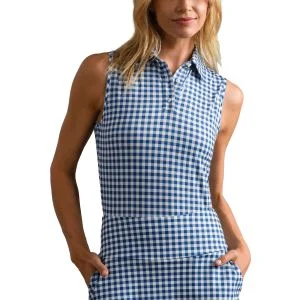 Rhone Women's Course to Court Sleeveless Golf Polo Shirt