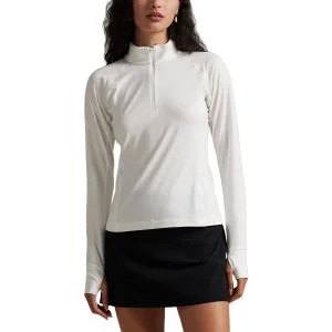 RLX Ralph Lauren Women's Stretch Jersey Quarter Zip Golf Pullover