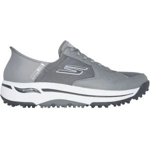 Skechers Slip-ins GO GOLF Arch Fit Line Up Golf Shoes Gray Lateral Side