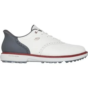 Skechers Slip-ins Waterproof GO GOLF Prestige SL Golf Shoes Natural/Gray Lateral Side