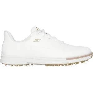 Skechers Women's GO GOLF Jasmine 2 GF White/Gold Golf Shoes