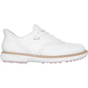 Skechers Women's Slip-Ins GO GOLF Prestige SL White/Pink Golf Shoes