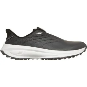 Skechers Women's Slip-ins Waterproof Flow SI Twist Fit Golf Shoes Black Lateral Side View
