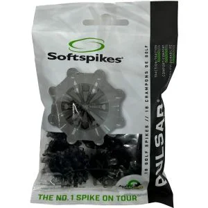 Softspikes Pulsar Fast Twist 3.0 Golf Spikes - Gray/Black