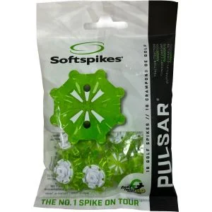 Softspikes Pulsar Fast Twist 3.0 Golf Spikes Slime Green/White