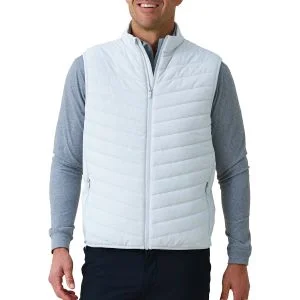 Straight Down Delta 2.0 Quilted Hybrid Golf Vest