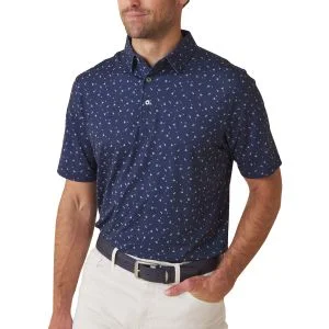 Straight Down Extra Dirty Golf Polo