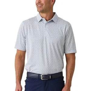 Straight Down Gin Therapy Golf Polo