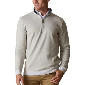 Straight Down Harrison Quarter Zip Golf Pullover