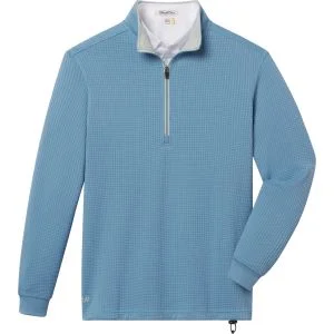 Straight Down Optic Quarter-Zip Golf Pullover
