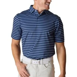 Straight Down Quintero Stripe Golf Polo