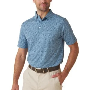Straight Down Tannins & Tee Golf Polo