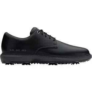 Sun Day Red Willow Black/Silver Golf Shoes Lateral Side View