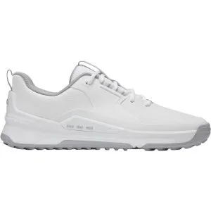 Sun Day Red Presidio White/Gray Spikeless Golf Shoes Lateral Side View