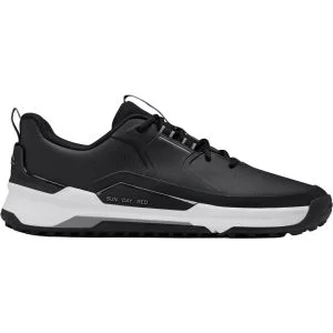 Sun Day Red Presidio Black/White Spikeless Golf Shoes Lateral Side View