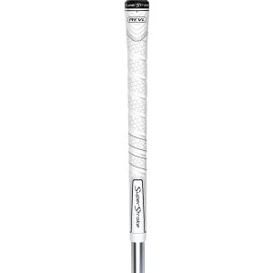 SuperStroke REVL Comfort White Jumbo Size Golf Grip Front