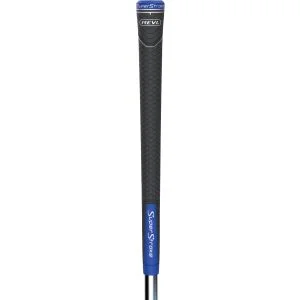 SuperStroke REVL Player Grey/Blue Standard Size Golf Grip Front