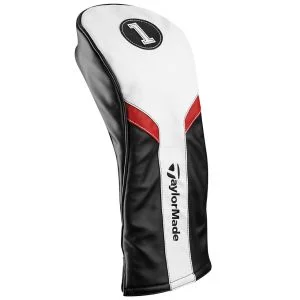 TaylorMade Premium Driver Headcover White/Black/Red