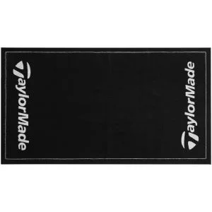 TaylorMade Tour Golf Towel - Black