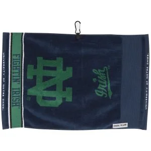 Team Effort Notre Dame Fighting Irish Jacquard Golf Towel