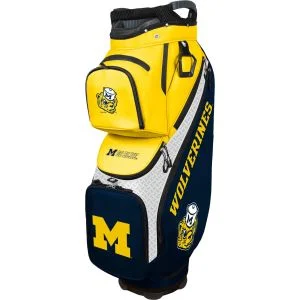 Team Effort Michigan Wolverines College Vault The Clubhouse Cooler Golf Cart Bag