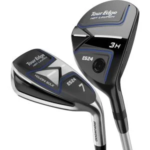 Tour Edge Hot Launch E524 Hybrid Combo Iron-Wood Set