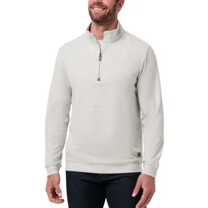 TravisMathew Cloud Sweater Quarter Zip Golf Pullover