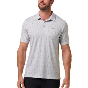 TravisMathew Featherweight Deco Golf Polo