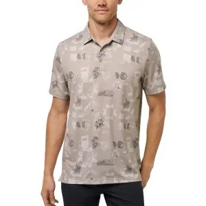 TravisMathew Featherweight Spritz Golf Polo