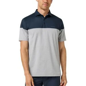 TravisMathew Full Round Colorblock Golf Polo