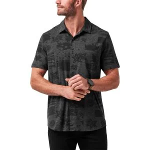TravisMathew Knit Gravitation Button Up Golf Shirt