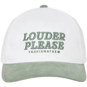 TravisMathew Louder Please Snapback Golf Hat