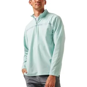 TravisMathew On The Map Quarter Zip Golf Pullover - ON SALE