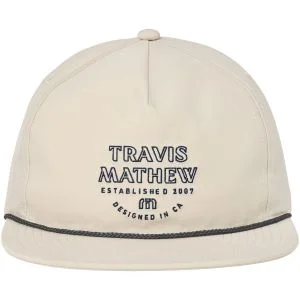 TravisMathew Salted Shore Snapback Golf Hat