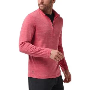 TravisMathew The Heater Quarter Zip Golf Pullover