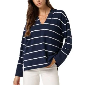 TravisMathew Womens Cloud Terry Hood Golf Pullover