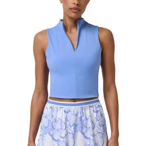 TravisMathew Womens MoveKnit Afterglow Sleeveless Golf Polo