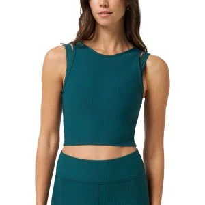 TravisMathew Womens Moveknit Rib Golf Tank Top