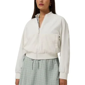 TravisMathew Womens Opening Shot Reversible Bomber Golf Jacket