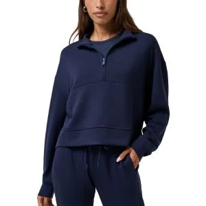 TravisMathew Womens Skyloft Soft Half Zip 2.0 Golf Pullover