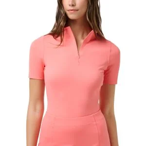 TravisMathew Womens Sunfire Zip Golf Polo