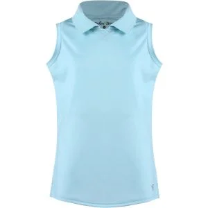 Turtles & Tees Junior Girls Izzy Sleeveless Golf Polo