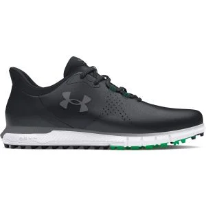 Under Armour UA HOVR Drive Fade Spikeless Golf Shoes Black/Black/Titan Gray Hero
