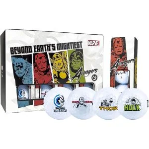 Volvik Power Soft Marvel Avengers Golf Balls