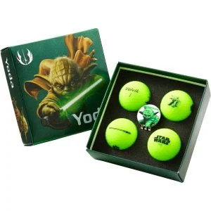 Volvik Vivid Soft Star Wars Yoda Golf Ball Gift Set