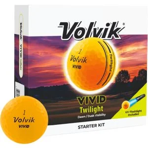 Volvik Vivid Twilight Glow Golf Balls Starter Pack
