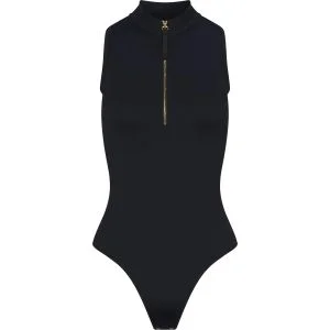 Williams Athletic Club Women's Tinsley Sleeveless Golf Bodysuit Black