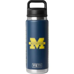 YETI University of Michigan Wolverines 26 oz. Rambler Bottle With Chug Cap